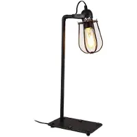 EDM Lámpara interior vintage, dimensiones 51x22x13x13x13 cm, casquillo E27, 60W