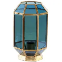 Home Decor Lámpara De Mesa De Cristal 18x19x29 Cm