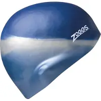 Zoggs - Silicone Cap Multi Colour - Gorro de baño azul/gris