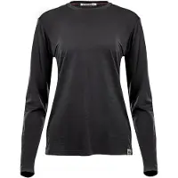 Aclima - Women's Lightwool 180 Crewneck - Camiseta de merino size XXL, negro