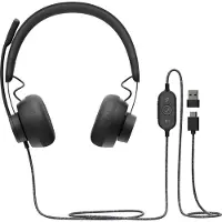 Logitech C925e webcam + Zone auriculares UC con cable