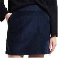 DEDICATED - Women's Skirt Majorna Corduroy - Falda size XS, azul