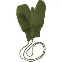 Disana - Kids' Boiled Wool Gloves - Guantes size 1, oliva