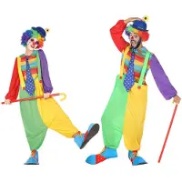 Atosa Disfraz De Hombre Payaso