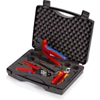 Knipex Maletín de herramientas para instalaciones fotovoltaicas, modelo 97 91 01