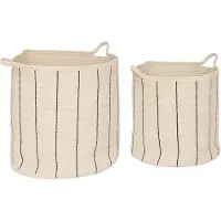 Atmosphera Cesta De Ropa Cosy 2 Unidades