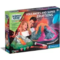 Clementoni Juguete Educativo Science &amp; Play Volcano Glow In The Dark 78803