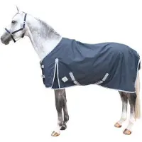 Premiere , manta para caballos, color azul, para uso durante todo el año, 300 gramos, tallas 135-185 cm. Color: azul, tallas 135-185 cm