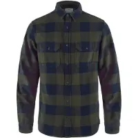 Fjällräven - Övik Heavy Flannel Shirt - Camisa size XL, negro