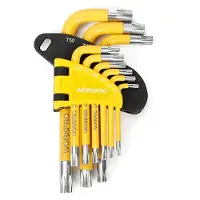 Workpro Juego de llaves Torx, Workpro, 9 piezas