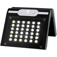 Big Buy Cooking Aplique de pared EDM 31847, color , 2W, 220 lúmenes, sensor de movimiento, energía solar (6500 K)