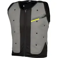 Macna Refrigeración seca Evo chaleco refrigerante Negro/Gris 2XL/3XL unisex