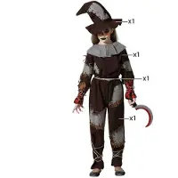 Atosa Disfraz De Niña Scarecard Blood
