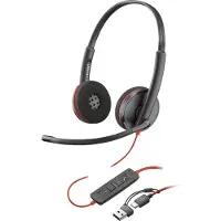 HP Poly Auriculares Voip Bw 3220 Usb-c +usb-c/a