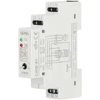 ZAMEL Sensor de secuencia de fases. Relé de secuencia de fases, detección de pérdida y asimetría. Modelo CKM-01