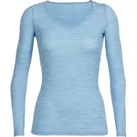 Icebreaker - Women's Siren L/S Sweetheart - Ropa interior merino size S, azul