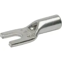 OEM Conector para cable, tipo horquilla, 10 mm², rosca M8, paquete de 100 unidades, metálico