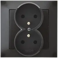 Ospel GP-2YZ/50, color antracita, grado de protección IP20, 16 A, 84 mm, 45 mm, 84 mm