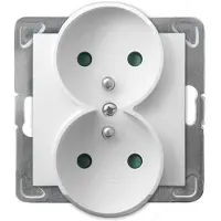 Ospel GP-2YRZP/m/00, Blanco, IP20, 16 A, 71 mm, 45 mm, 71 mm