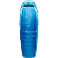 Sea to Summit - Trek -18°C Down Sleeping Bag - Saco de dormir de plumas size Long - max Body Length 198 cm, azul
