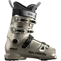 Salomon - Botas de esquí para mujer - S/Pro Alpha 100 W Gw Light Bronze Met/Black/Black - Talla 35-36 - Gris