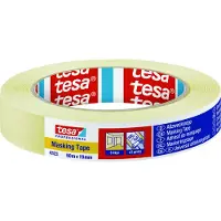 TESA 04323-00040-01 Masking Tape Kreppband beige 19,0 mm x 50,0 m 1 Rolle