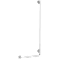 Delabie Barandilla , forma en L, diámetro 32 mm, altura 1245 mm, nylon, color blanco