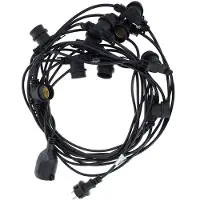 TelForceOne RTV100001, tira de luces universal, ambiente, para interior/exterior, no direccional, modelo multi, 10 bombillas