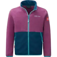 TROLLKIDS Chaqueta polar funcional 'Storfjord' azul cian / baya