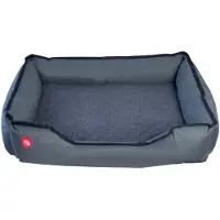 Glovii GPETB, cama calefactable para mascotas, interior, gato/perro, gris, rectangular, de un solo color