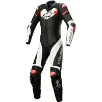 Alpinestars Stella GP Plus Mujer ROPA TÉRMICA 1 pieza Negro/Blanco/Rojo neón 40 mujeres multicolor