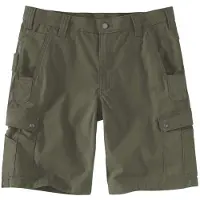 Carhartt - Ripstop Cargo Work Short - Pantalones cortos size 33, oliva
