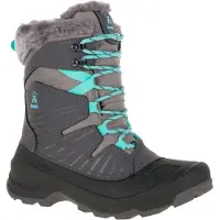 Kamik - Women's Icelandf - Botas invierno size 37, negro/gris