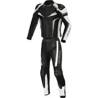 Büse Mille De 2 Piezas Traje De Cuero Negro/Blanco/Gris 54 hombres