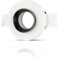 V-TAC VT-812, aplique de pared LED de 12W, aplique de pared ajustable, 2 focos de 12W, luz blanco cálido, 3000K, IP20 - SKU 218255