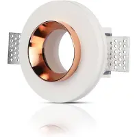 V-TAC VT-818, lámpara LED de 15W, foco de pared triple, color negro, regulable, tipo candelabro, luz blanco natural, 4000K - SKU 218259