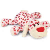 Beeztees XL-Peluche Corazón - Suki - Blanco - 45 x 46 x 11 cm