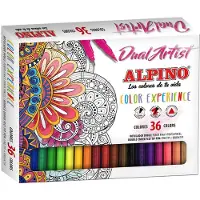 Alpino Estuche 36 Marcadores Doble Punta Alpine