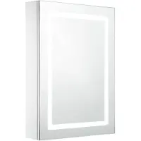 vidaXL , espejo con luz LED, 50x13x70 cm