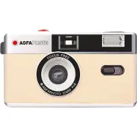 Agfa AgfaPhoto Cámara fotográfica reutilizable 35mm Arena beige