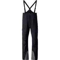 Norrøna - Pantalones de esquí - More Gore-Tex Salopette M Caviar Black - Talla L - Negro