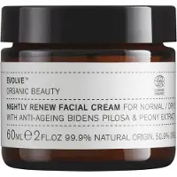 Evolve Organic Beauty Crema Facial De Renovación Nocturna