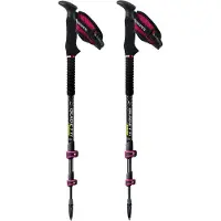 Guidetti - Bastones de senderismo/trekking - B Light Carbone Alu Rubis de Aluminio - Gris