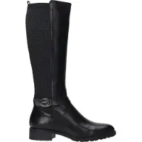 Tamaris Botas 'Stiefel Damen 1-25618-43/001 Echtleder in schwarz' negro