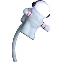 Balvi USB Luz Starman Blanca - Lámpara portátil moderna para la creatividad y la practicidad (10,5 x 8 x 8)
