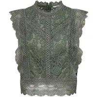 ONLY Blusa 'Karo' verde