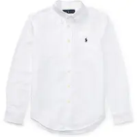 Ralph Lauren Camisa manga larga TOUNIA niña - Blanco - 10 ans