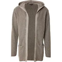 INDICODE JEANS Cárdigan 'Graham' gris oscuro