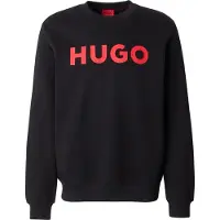 HUGO Sudadera 'Dem' rojo / negro