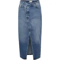 My Essential Wardrobe Falda 'Louis' azul denim